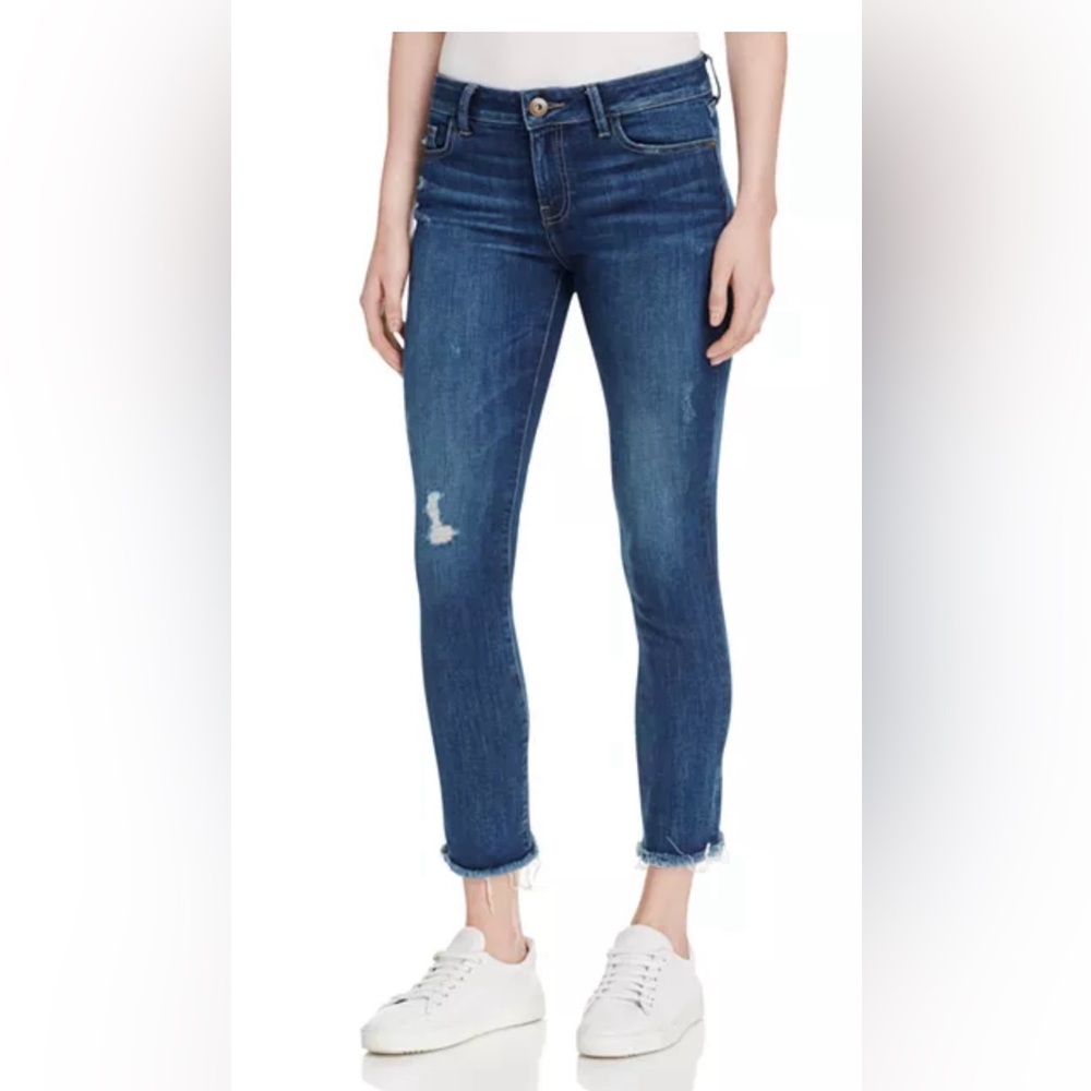 DL1961 Mara Instasculpt Ankle Straight Jeans in Ventura size 26 stretch slimming